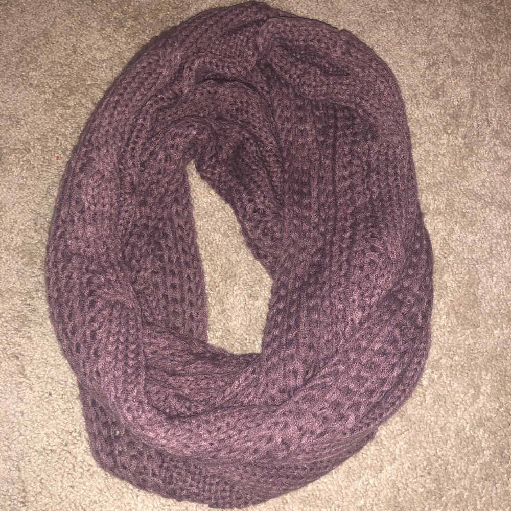 Purple Infinity Scarf